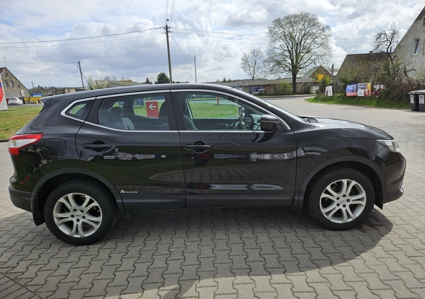 Nissan Qashqai cena 48800 przebieg: 118000, rok produkcji 2015 z Złocieniec małe 79